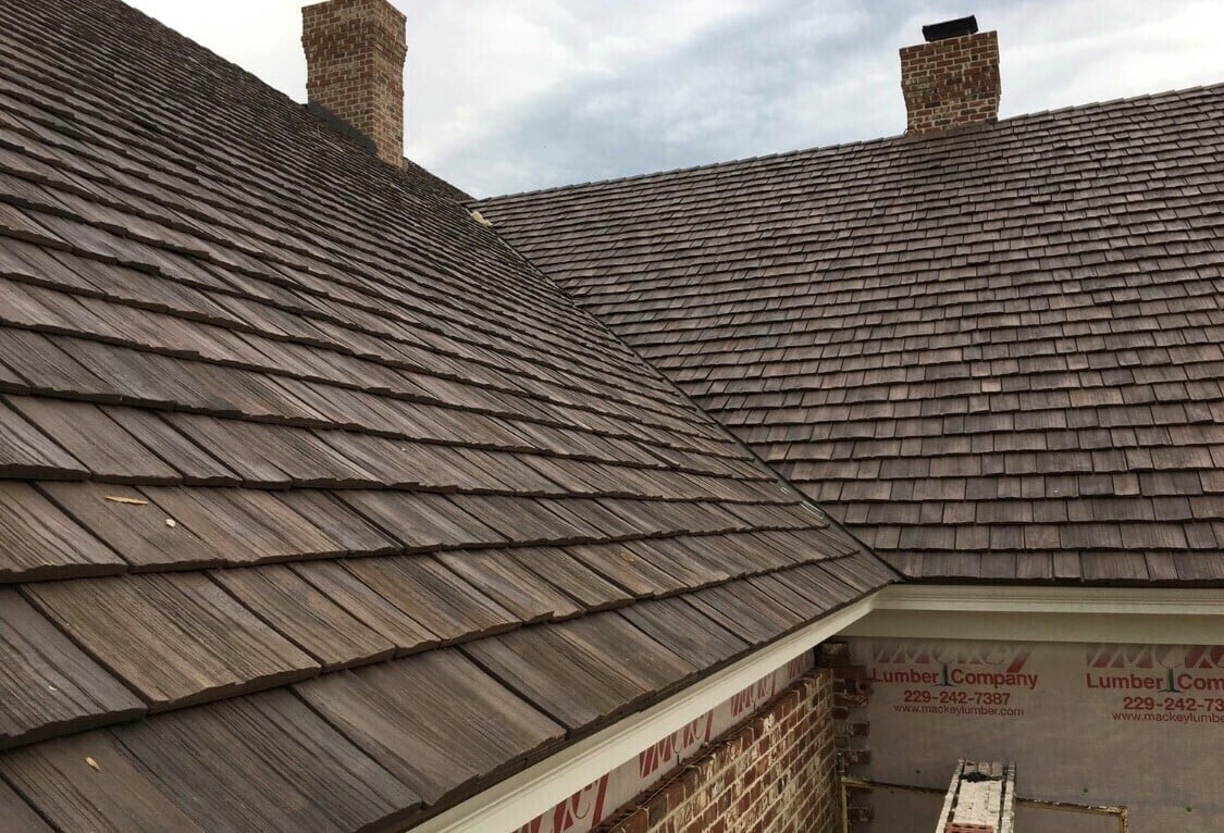 Composite roof detail